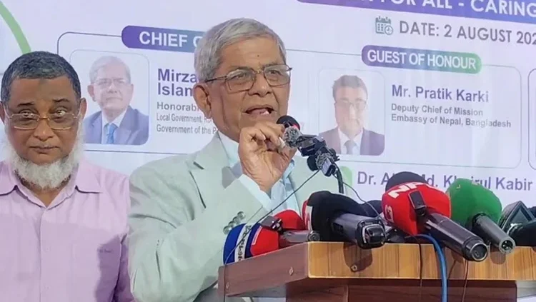 আগামী বছর থেকেই ঠাকুরগাঁও মেডিকেল কলেজে ভর্তি শুরু: মির্জা ফখরুল