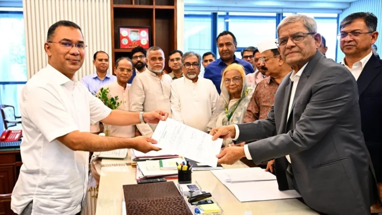 রাষ্ট্রপতি পদে দলের প্রার্থী হিসেবে মির্জা ফখরুলকে বেছে নিলেন প্রধানমন্ত্রী