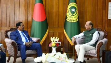 স্পিকারের সঙ্গে ভারতীয় হাইকমিশনারের সাক্ষাৎ